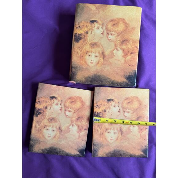 Vintage Cherubs Photo Album – Holds 128 4x6 Photos– Angel Design–Used Condition - Picture 10 of 14